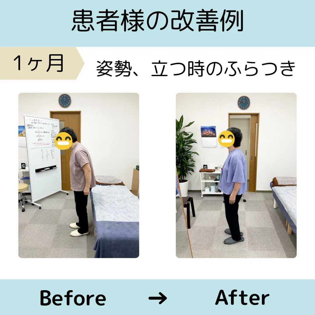 姿勢、ふらつき